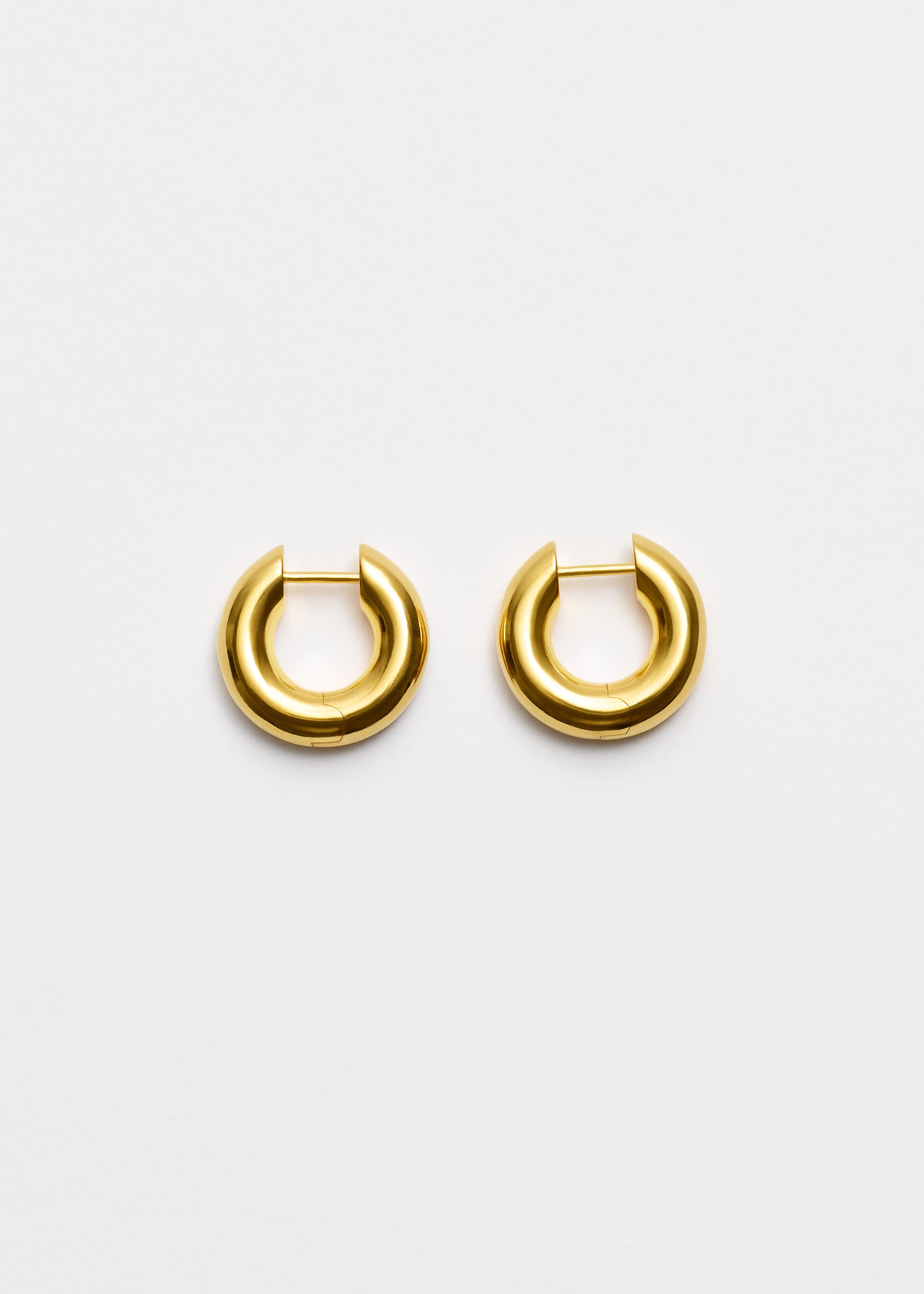 Round earrings medium