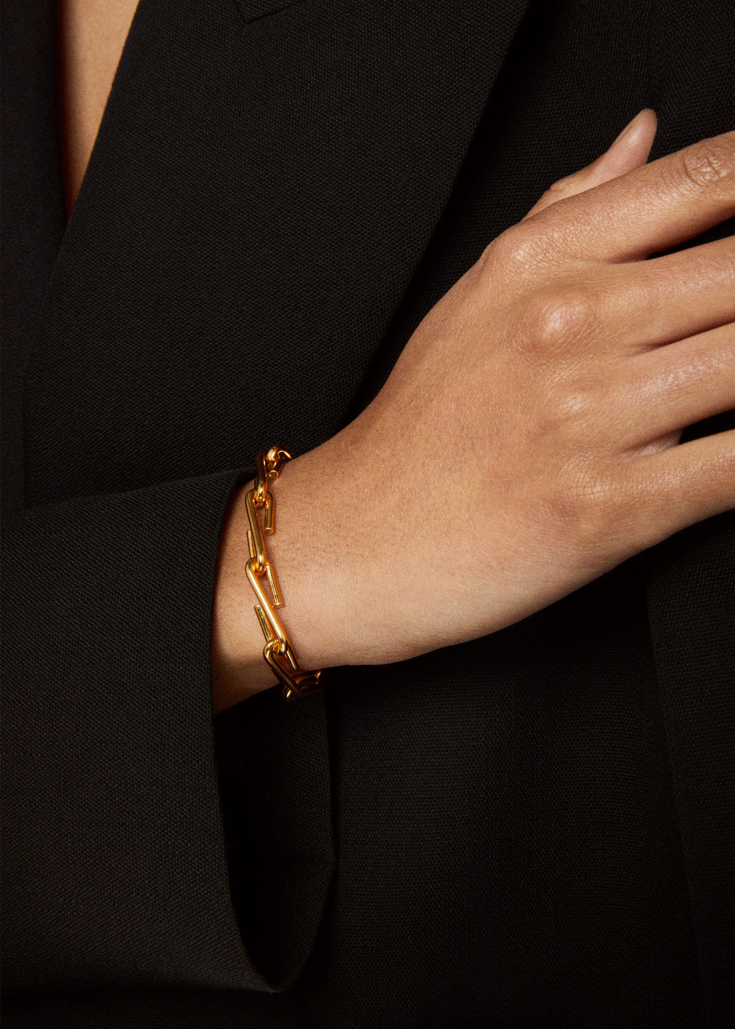 Twist bracelet thin