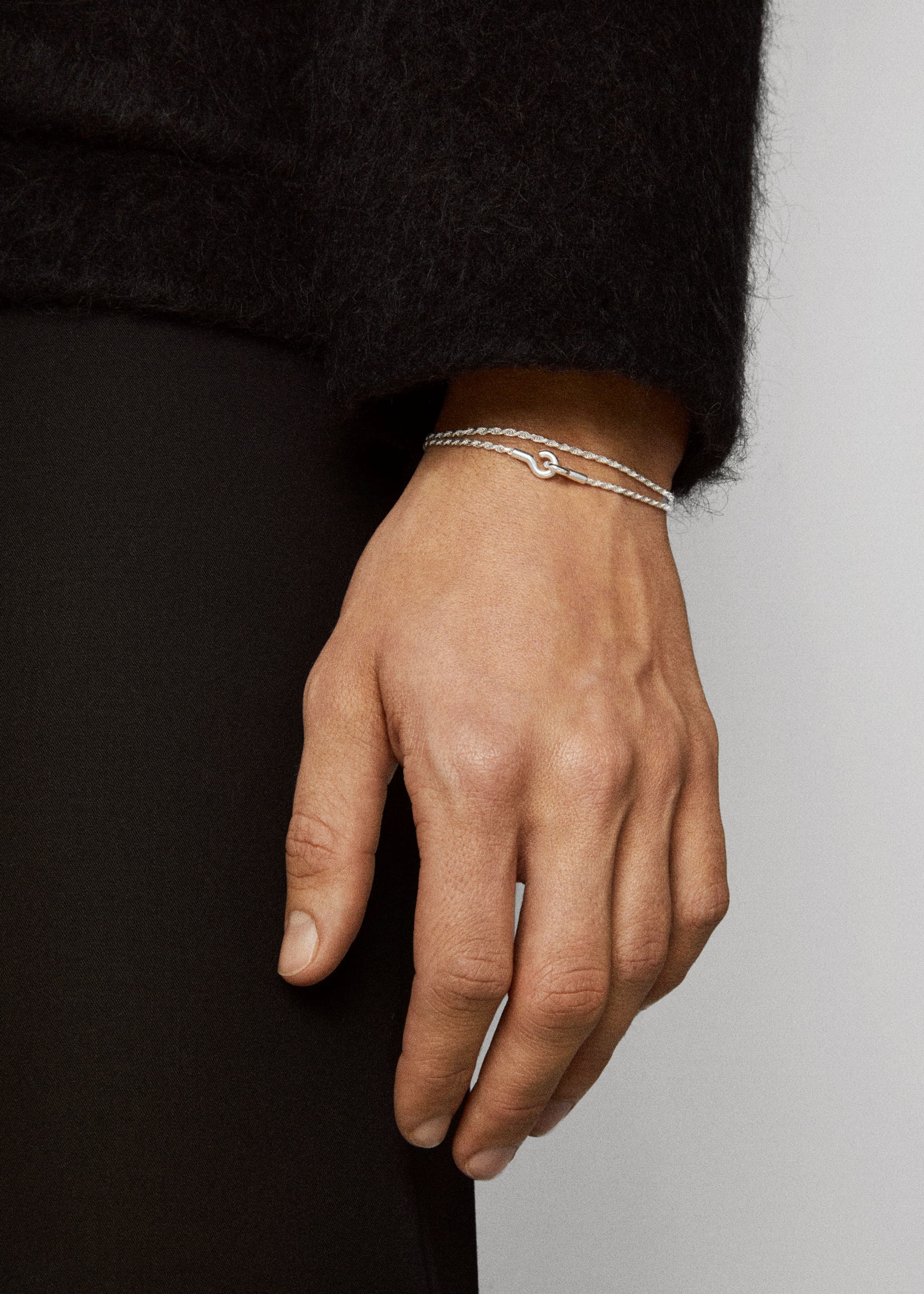 Rope bracelet thin