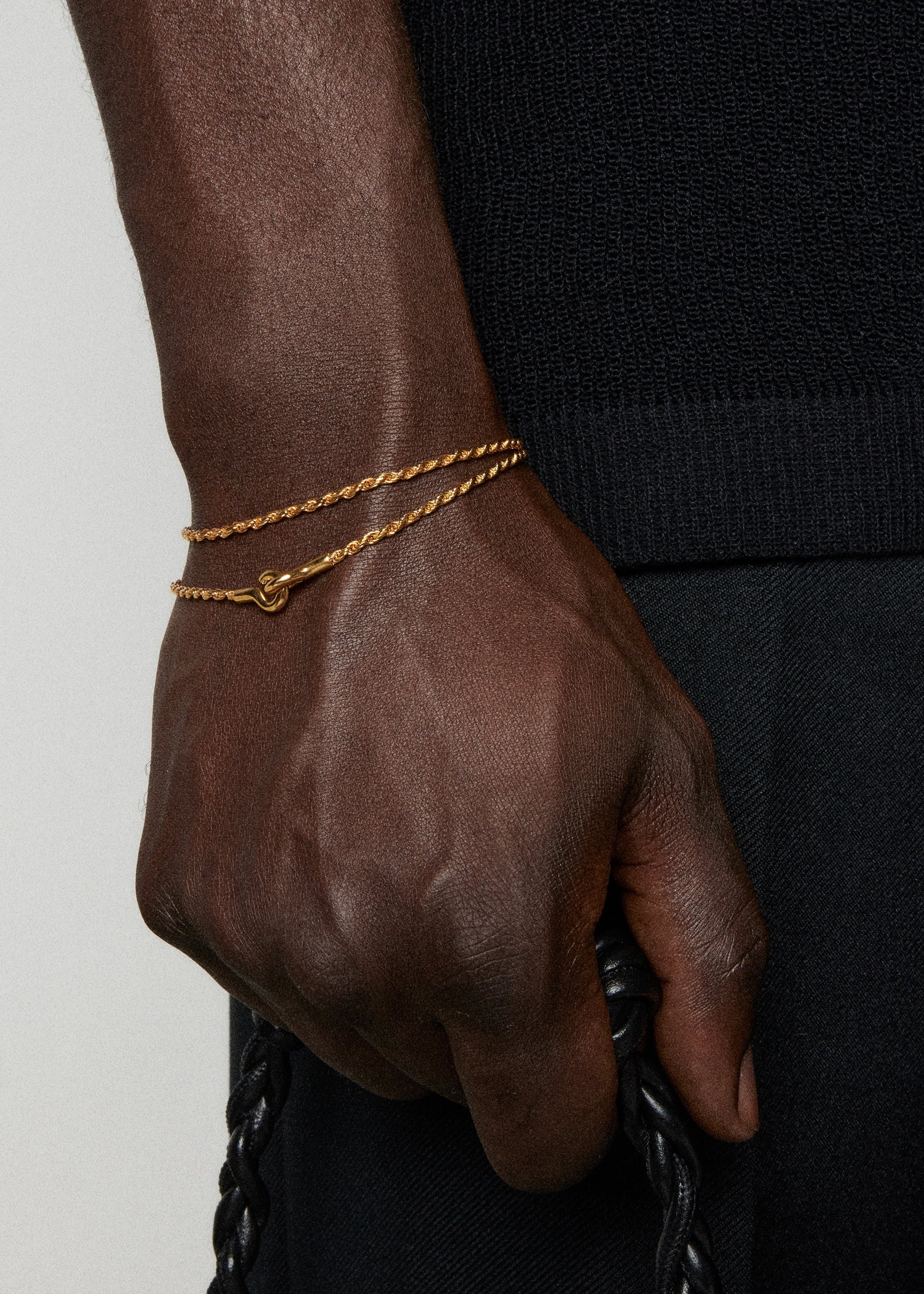 Rope bracelet thin