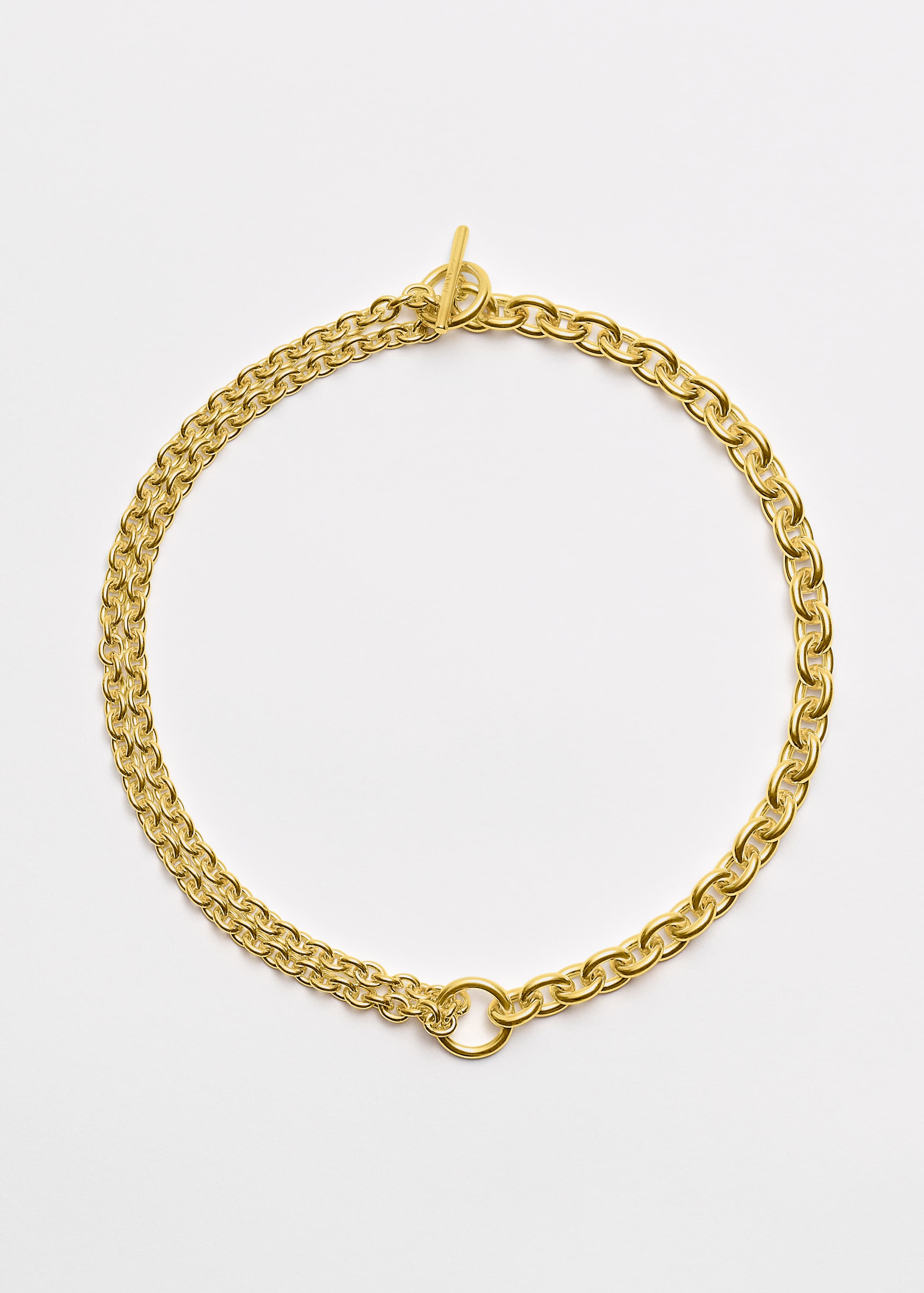 Double necklace thick