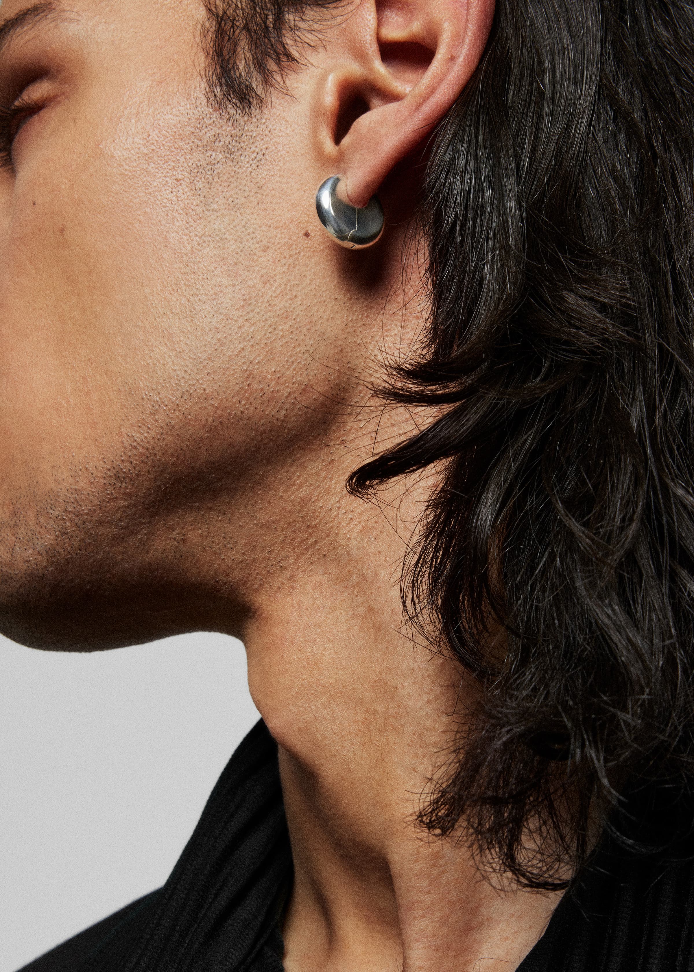 Disc earrings small