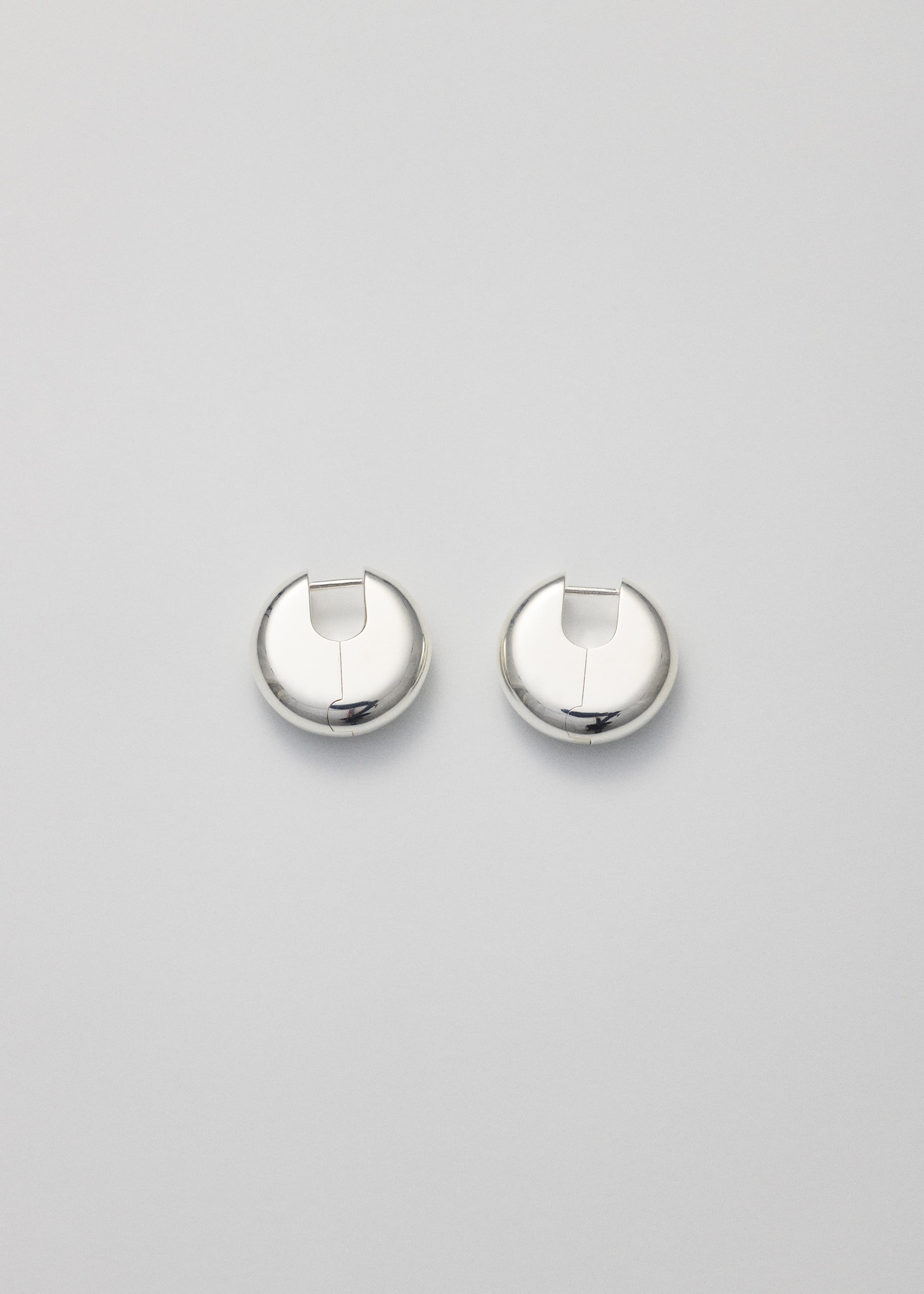 Disc earrings small