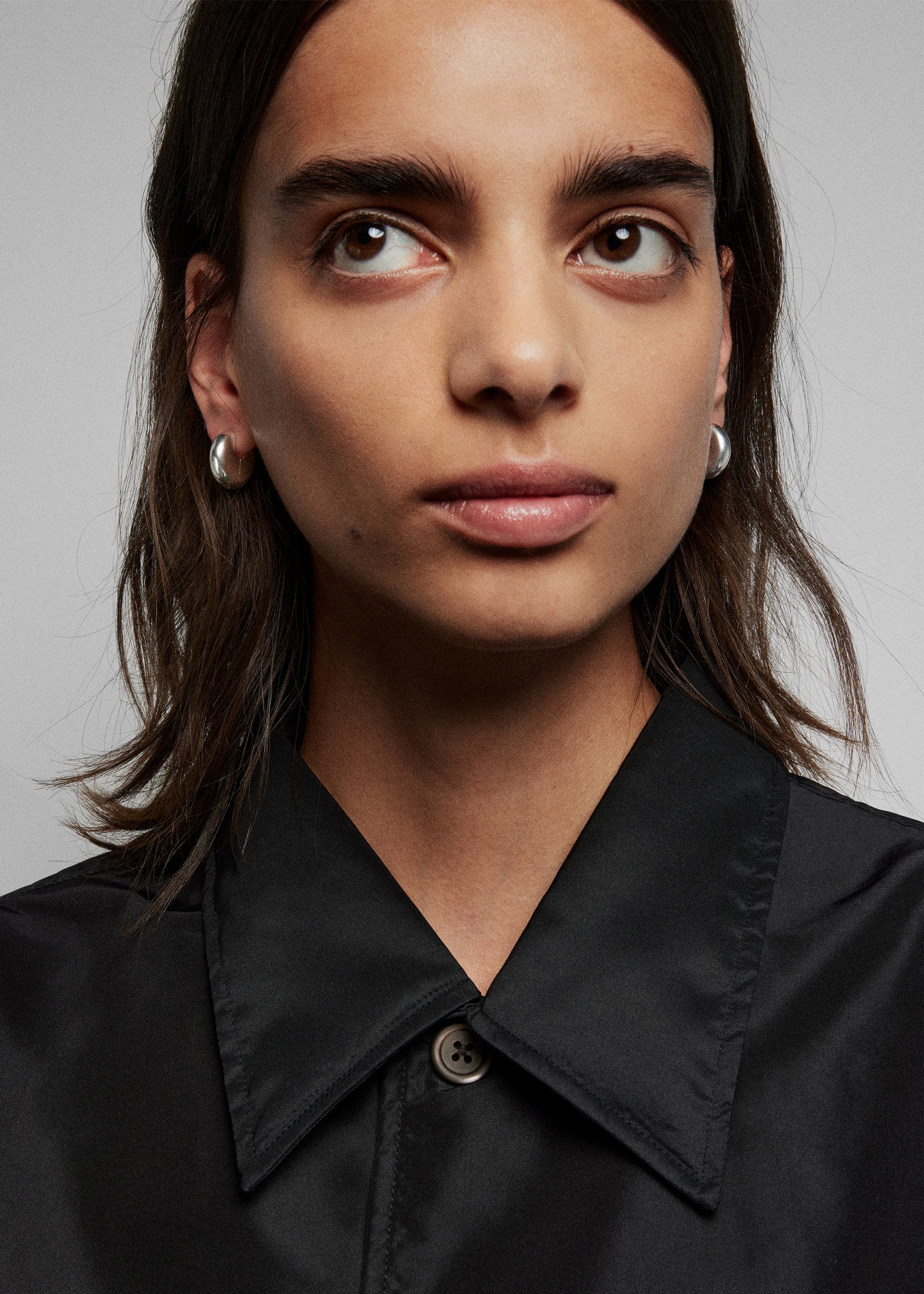 Disc earrings small