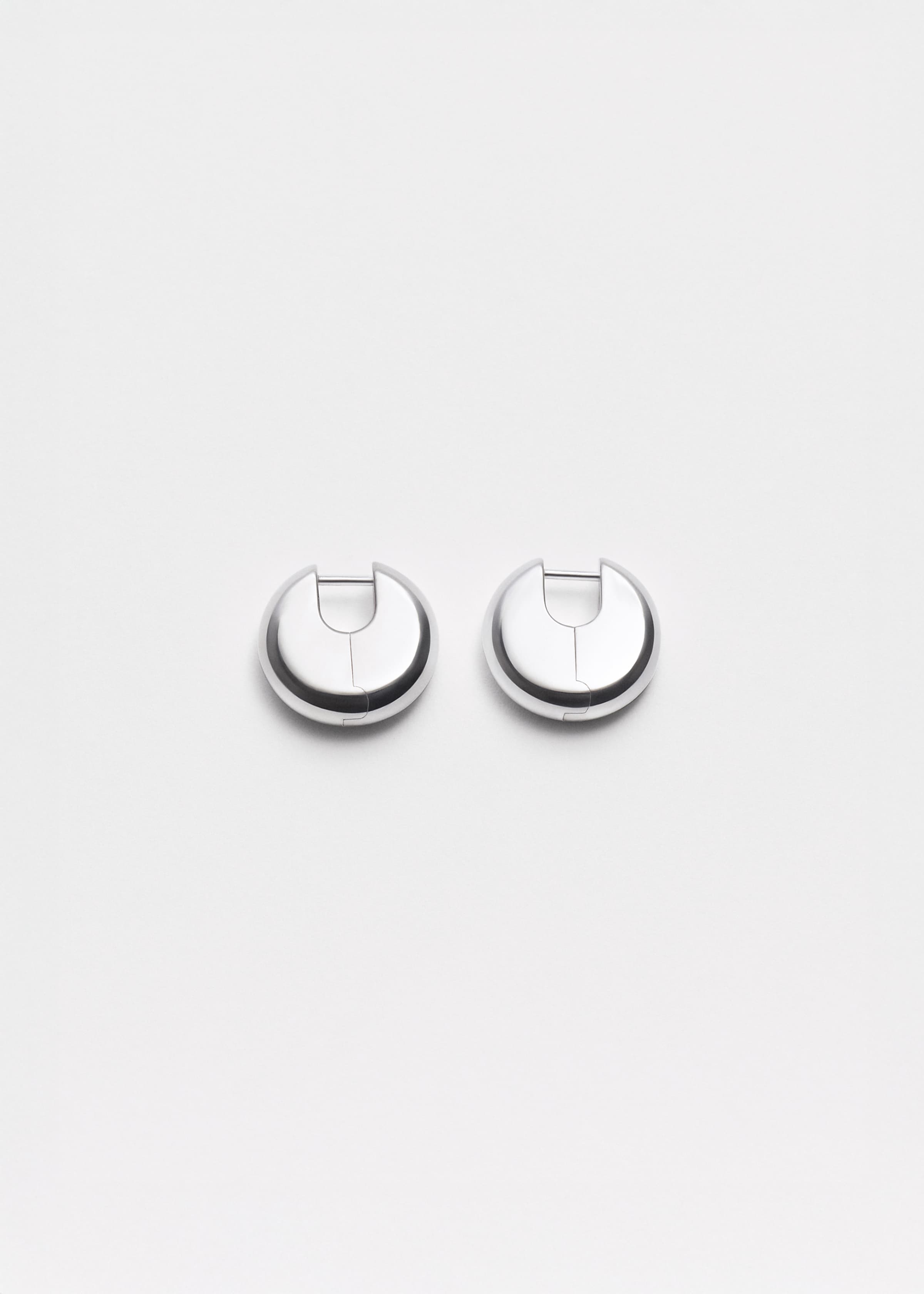Disc earrings small