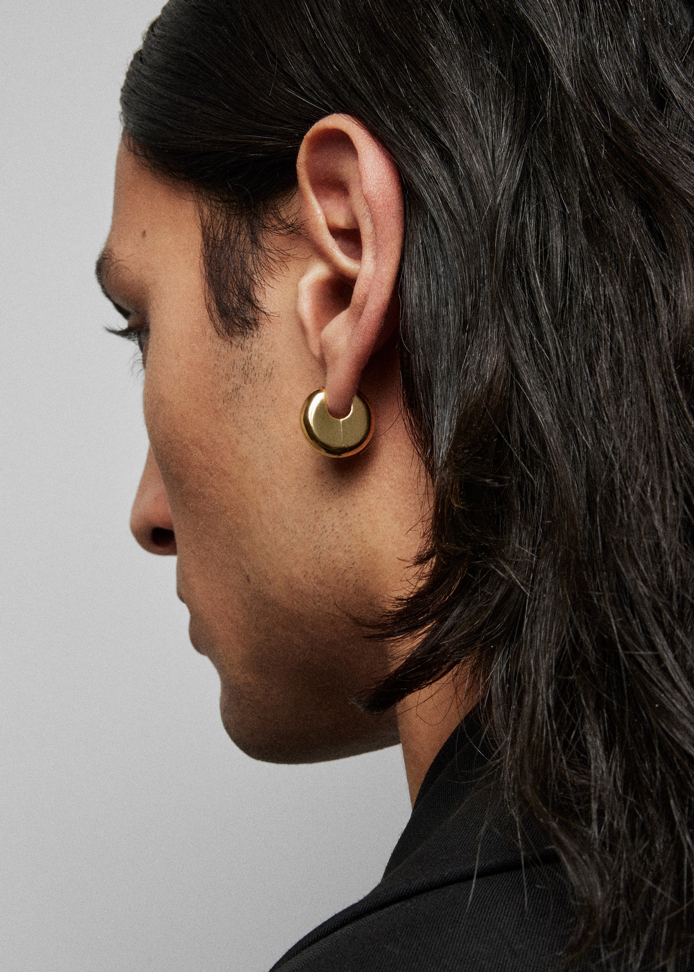 Disc earrings small