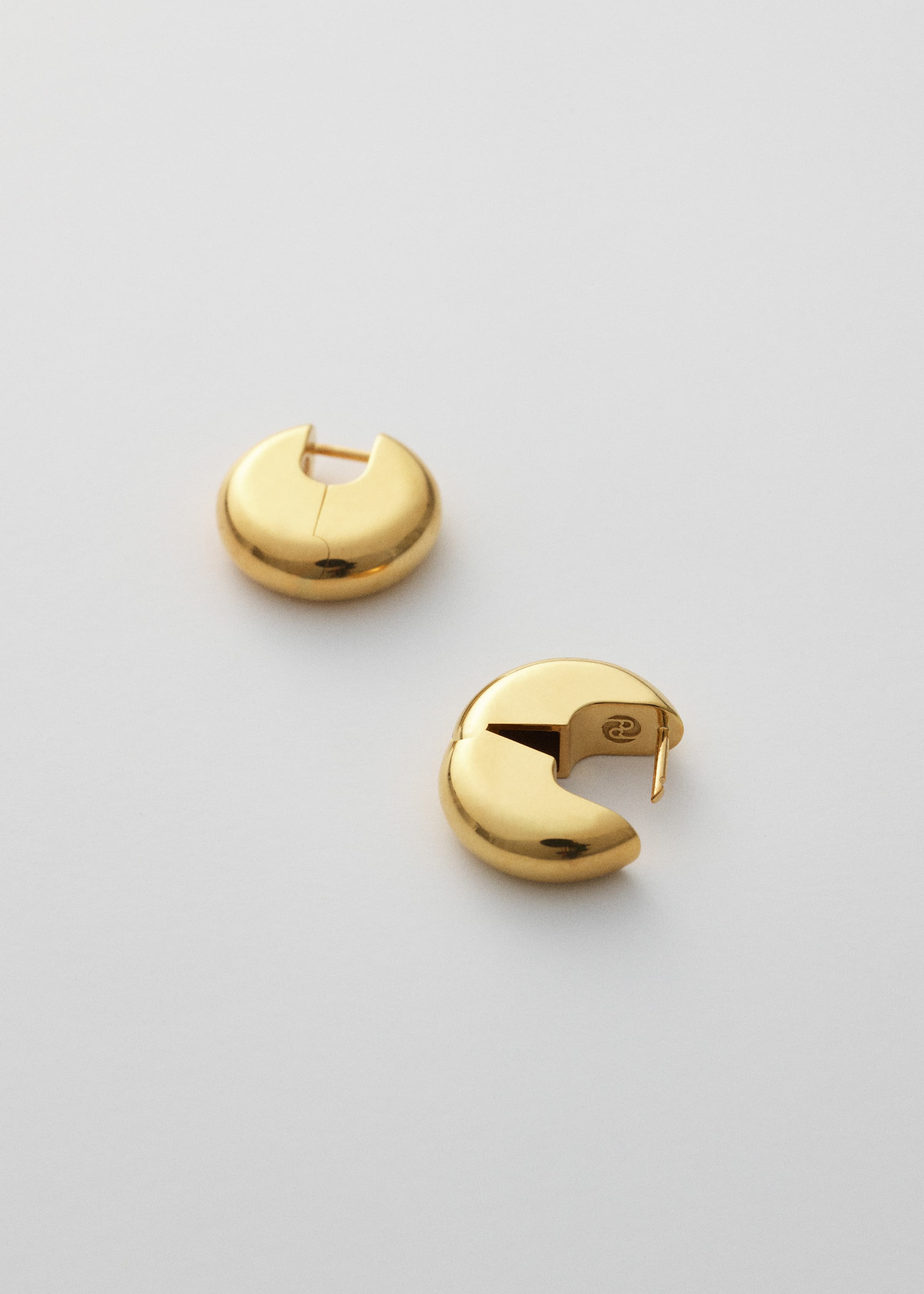 Disc earrings small