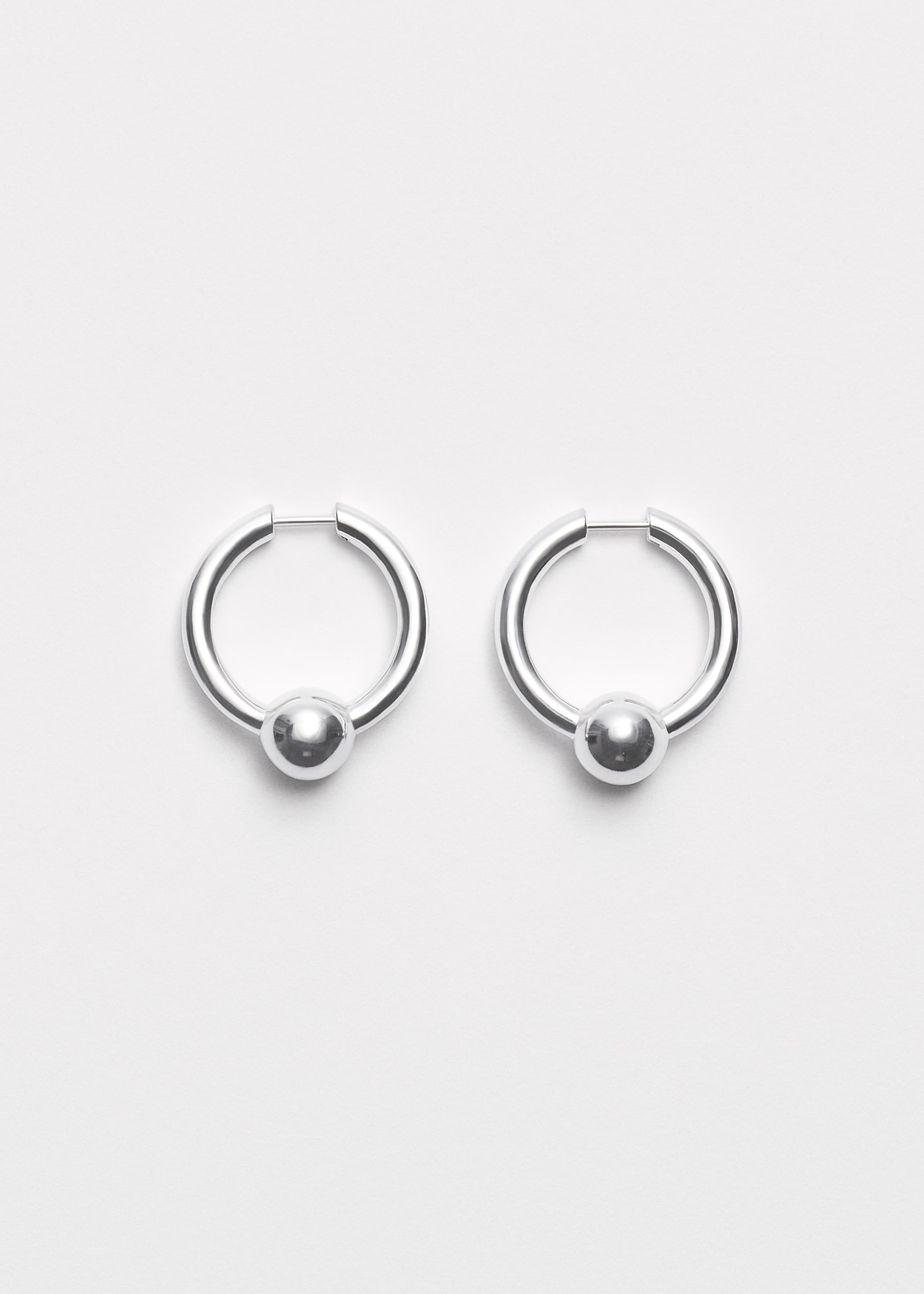 Pearl earrings large