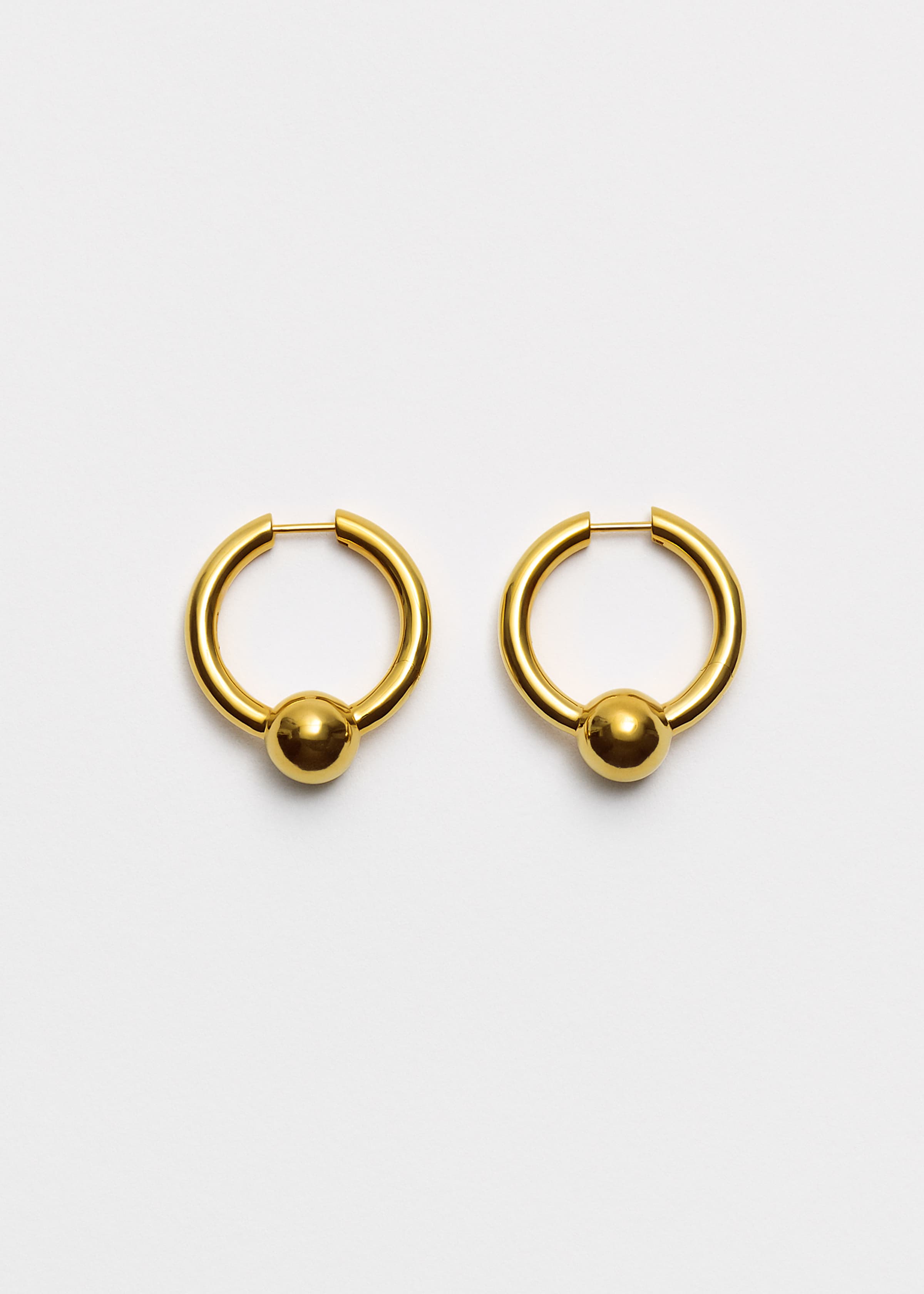 Pearl earrings large