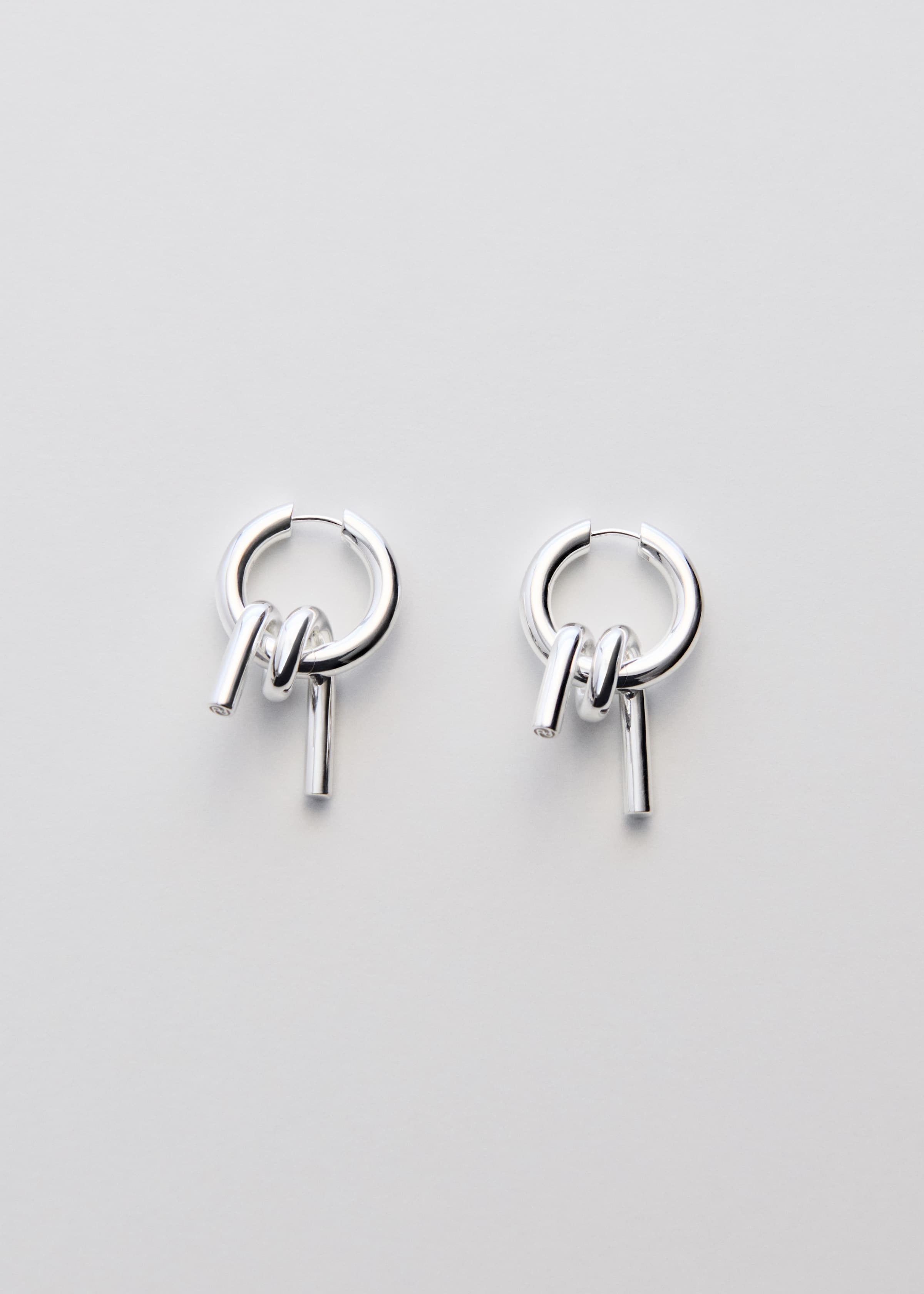 Wire earrings large