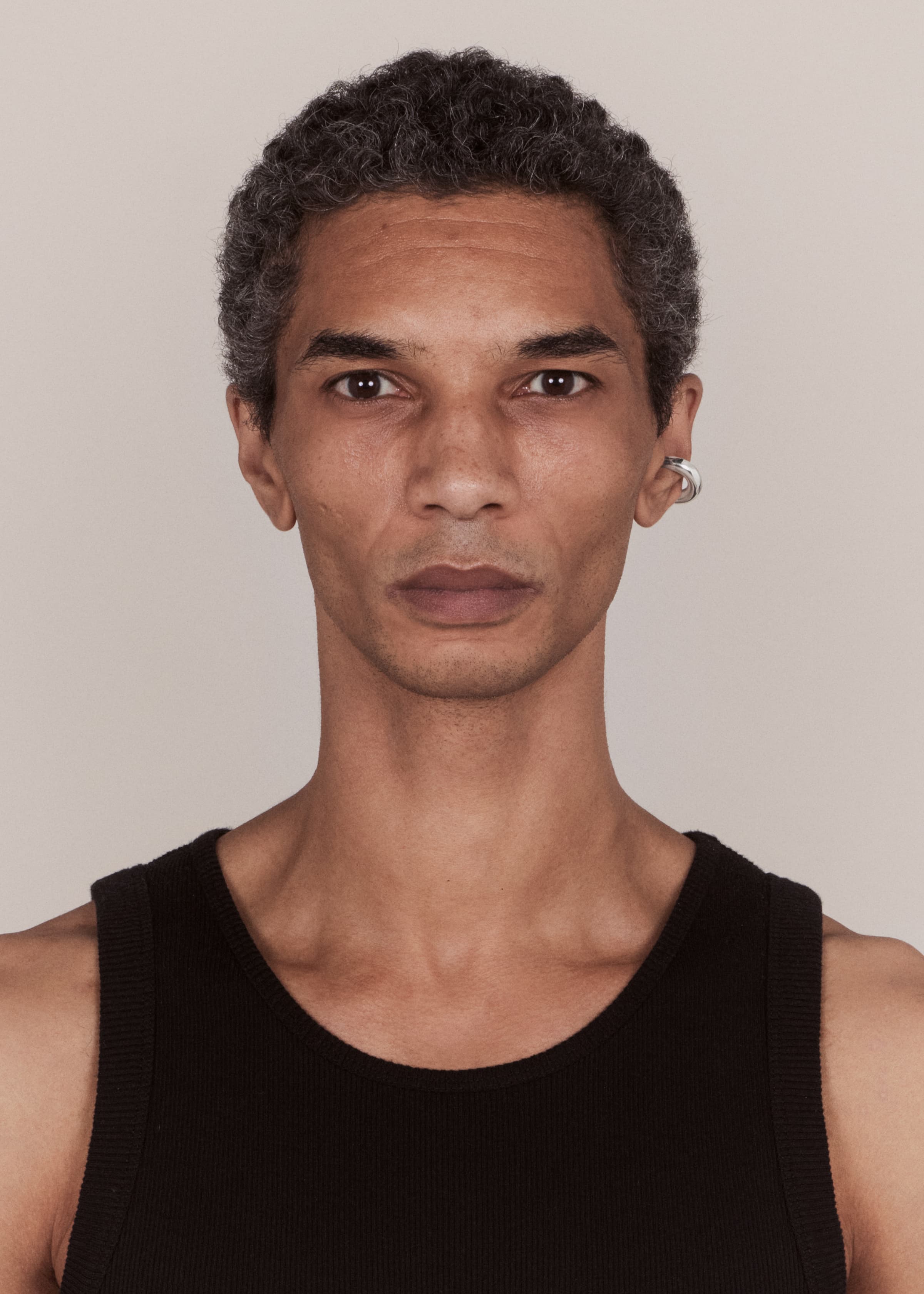 Round ear cuff thick