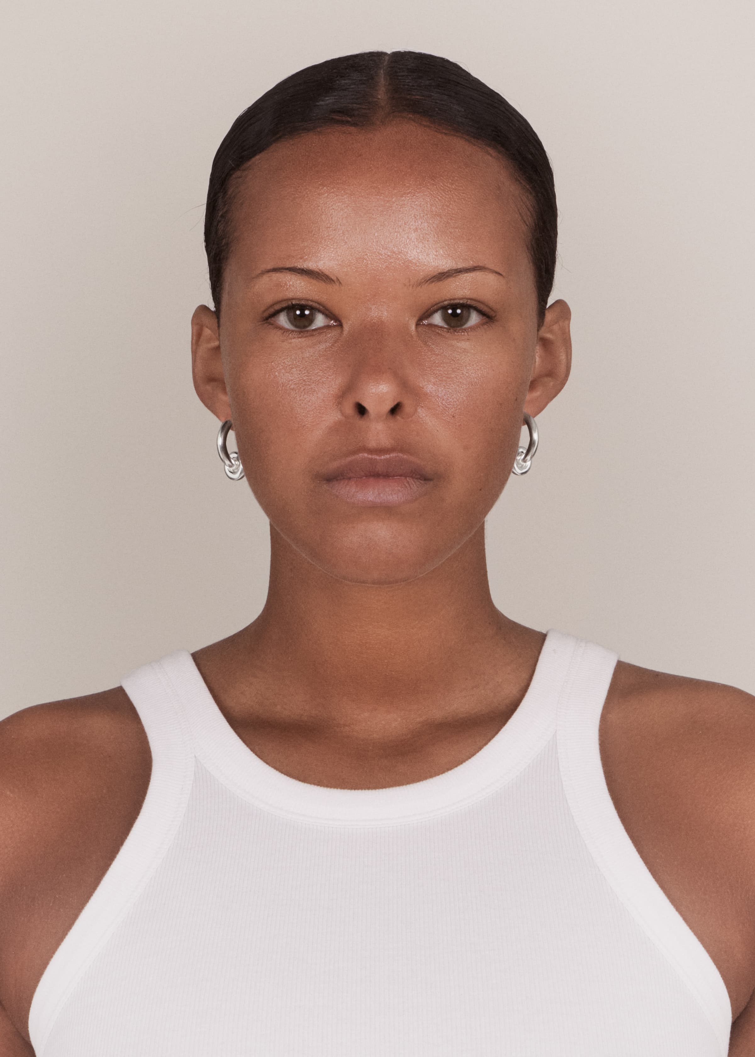 Donut earrings large