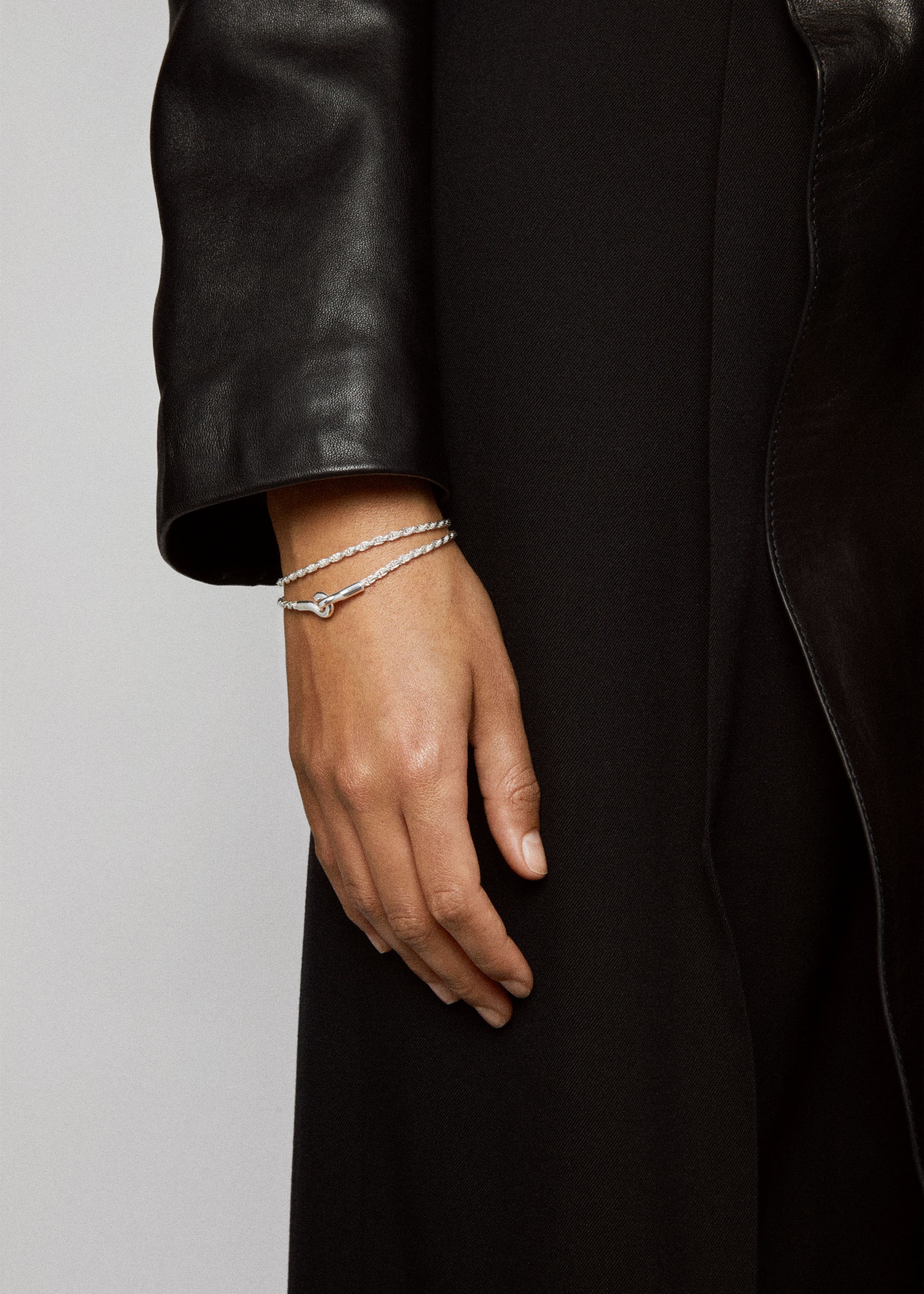 Rope bracelet thick